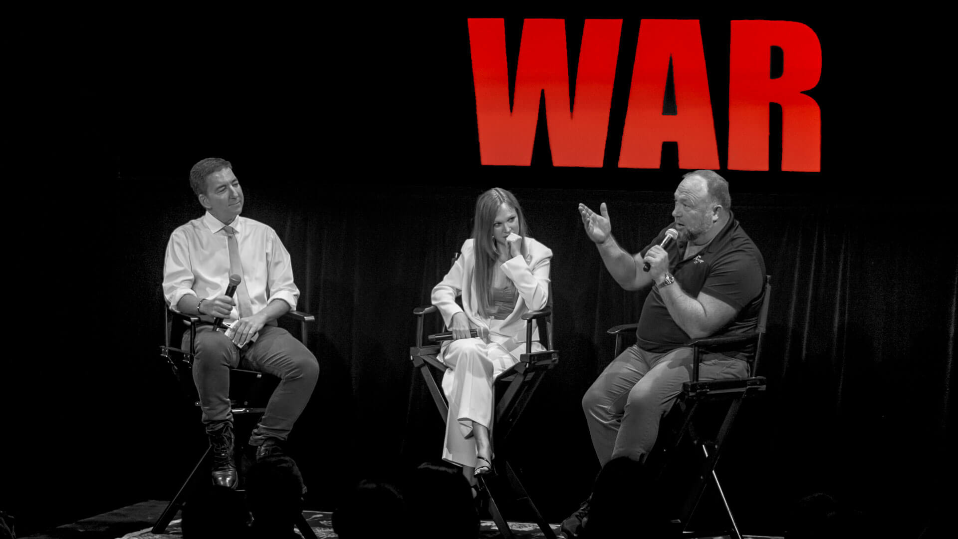 Glenn Greenwald Interviews Alex Lee Moyer & Alex Jones After Alex’s War Film Premiere (rokfin.com)
