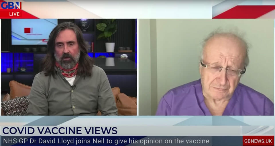 Dr. David Lloyd defends the Covid-19 vaccine, telling Neil Oliver that they are ‘fantastically safe.’ ~ Neil Oliver